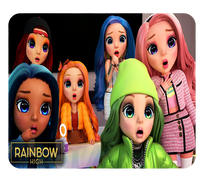 Podkładka pod myszkę Rainbow High