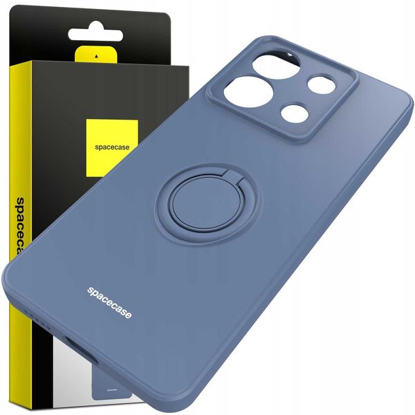 Spacecase Silicone Ring Poco X6 / Rm Note 13 Pro 5G Blue zdjęcie 2