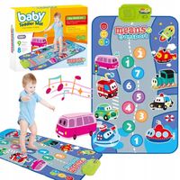 MATA DO TAŃCZENIA MELODIE POJAZDY SRODKI TRANSPORTU DYWANIK MUZYCZNY