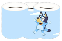 Skarbonka Ceramiczna Bluey i Przyjaciele - Blue