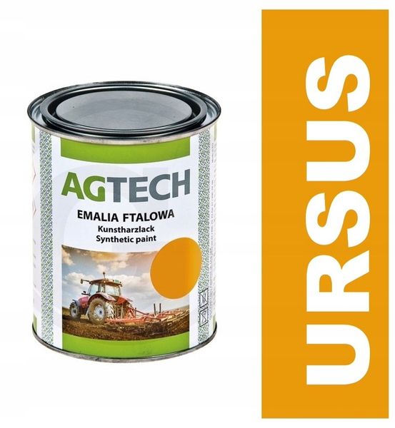 FARBA ŻÓŁTA do URSUS C-330 C-360 LAKIER AGTECH 800 ml zdjęcie 3