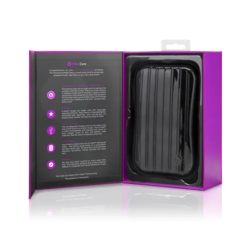 b-vibe novice plug fuchsia - bezprzewodowy model silikonowy, 10 cm na Arena.pl