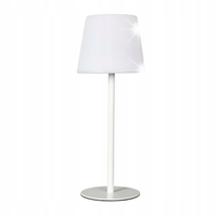 Lampa stołowa USB biała
