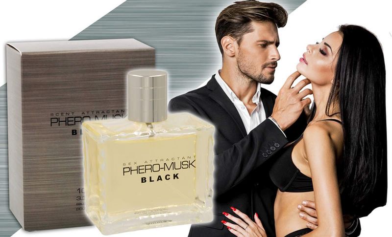 Feromony-Phero-Musk Black 100Ml For Men zdjęcie 2