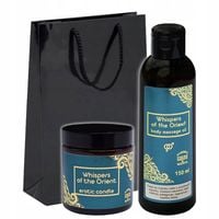 Zestaw upominkowy dla par świeca olejek masaż afrodyzjak orientalny zapach