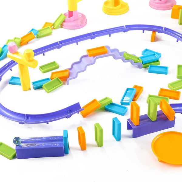 Ogromny Tor Kulkowy KULODROM DOMINO 308 elementów zdjęcie 4