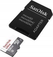 Karta pamięci SanDisk Ultra microSDXC 128 GB 100 MB/s + Adapter