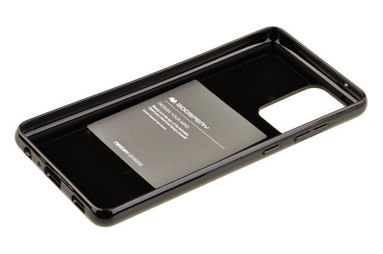 Etui Mercury Goospery Jelly Case do Samsung Galaxy A72 / A72 5G czarny zdjęcie 3