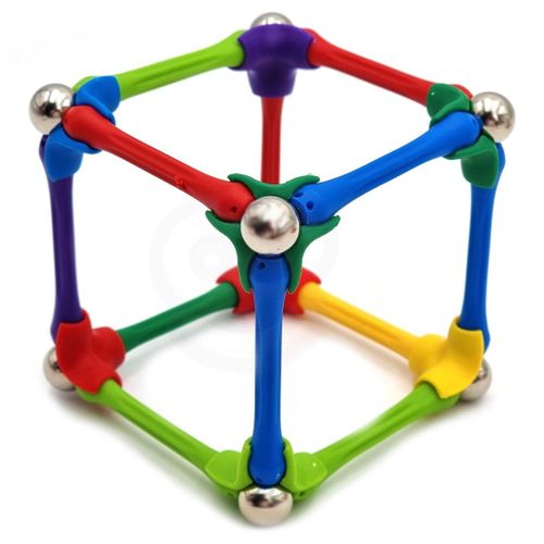 WOOPIE Magnetic Construction Blocks Creative Puzzle 180 pcs. na Arena.pl