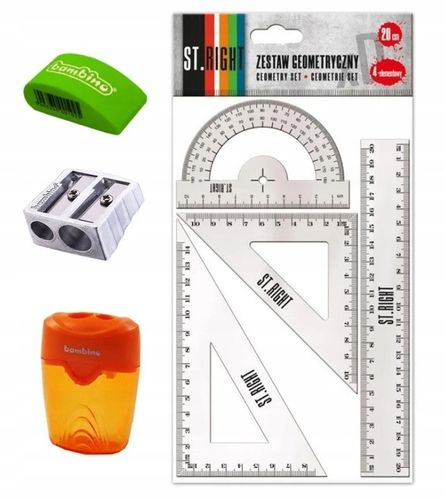 BAMBINO Wyprawka Szkolna zestaw plastyczny 22el na Arena.pl