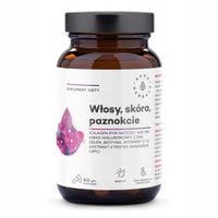 Aura Herbals Kolagen Rybi + Selen Cynk Biotyna na Włosy Skórę i Paznokcie