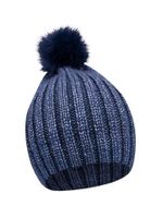 Czapka zimowa granatowa z pomponem Karolcia  50-52 YOCLUB