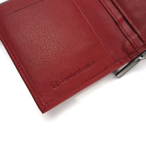 Damski portfel MATTE - czerwony na Arena.pl