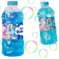 Płyn Do Tworzenia Baniek Mydlanych Ośmiornice Zestaw Dla Dzieci 1000Ml