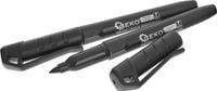 Geko Marker budowlany permanentny czarny gruby zestaw 2 szt