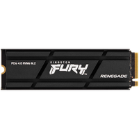 kingston fury renegade 4tb ssd with heatsink, m.2, pcie 4.0 nvme