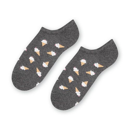 STOPKI WZOROWANE 021 35-37 melanż szary 038 na Arena.pl