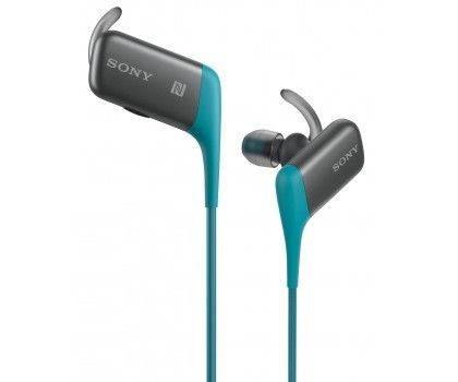 Sony MDR-AS600BTL niebieskie bluetooth na Arena.pl