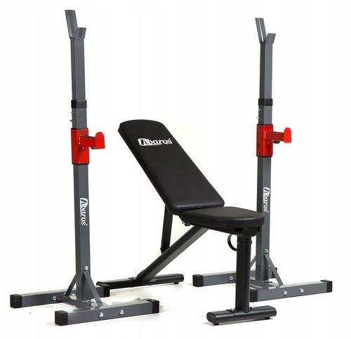 Stojak pod sztangę dwuczęściowy AbarQs 220 kg na Arena.pl