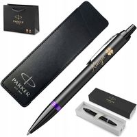 Długopis Parker IM Premium Monochrome Ring GRAWER PREZENT UCZNIA PIÓRNIK