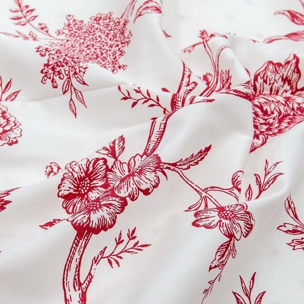 Pościel satyna bawełniana(P) ROSE BLANC/220x200 LUXURY zdjęcie 3