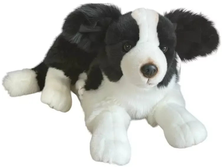 Maskotka Piesek Border Collie Leżący DUBI - 45cm zdjęcie 1