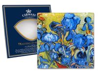Talerz dekoracyjny - V. van Gogh, Irysy (CARMANI)