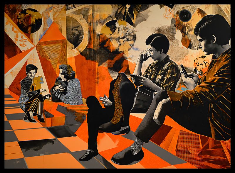 Plakat 55x40cm Przestrzeń Do Dialogu zdjęcie 2