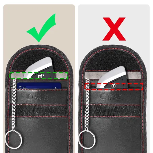 etui rfid tech-protect klr100 - czarno-czerwone na Arena.pl