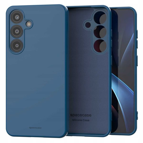 Spacecase Silicone Case 3.0 Galaxy S25 Blue zdjęcie 2
