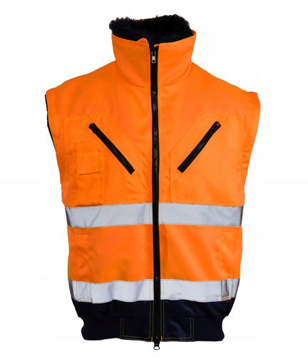 Kurtka robocza odblask BOMBER 3w1 orange L na Arena.pl