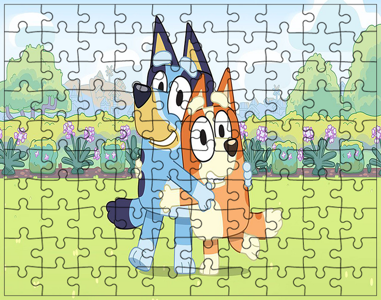 Puzzle Bluey zdjęcie 1
