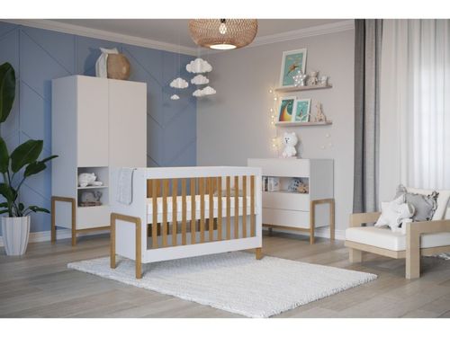 Łóżeczko dziecięce VICTOR 120x60 białe na Arena.pl