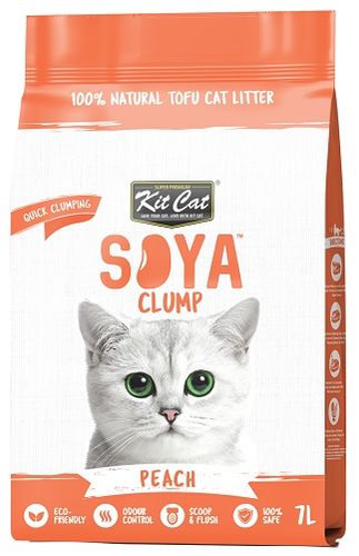 Kit Cat Żwirek Eco Soyaclump Peach 7L / 2,5Kg na Arena.pl