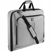 Solidna TORBA męska POKROWIEC na garnitur Hugh Butler Alfred - szara