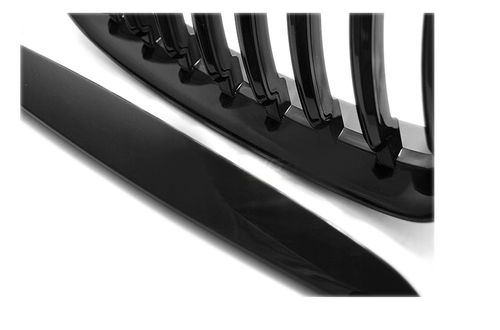 GRILL NERKI BMW E90/E91 05-08 BLACK POŁYSK na Arena.pl