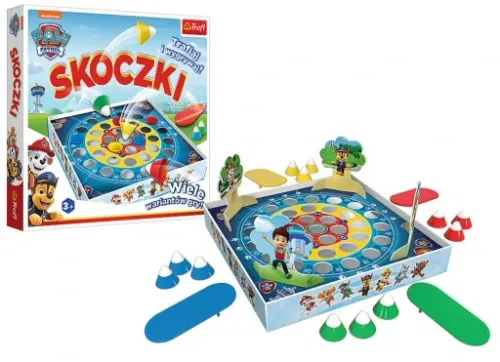 SKOCZKI PSI PATROL PLANSZOWA GRA TREFL na Arena.pl