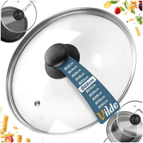 Pokrywka szklana 22 cm na Arena.pl