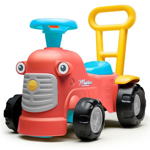 FALK Maurice Traktorek Jeździk Czerwony Pchacz Odpychacz Schowek od 1 roku na Arena.pl