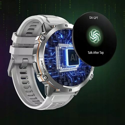 SMARTWATCH męski Rubicon F40-PROF silver/grey SIL na Arena.pl