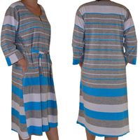 Bawełniana podomka frotka szlafrok frota  Rozmiar: 6XL