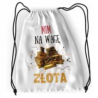 Plecak Sportowy Szkolny Mima Worek Torba Z Nadrukiem Ze Zdjęciem