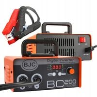 ŁADOWARKA AKUMULATORA PROSTOWNIK INWERTEROWY Z ROZRUCHEM BJC 200A 12V 24V