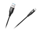 KABEL USB - USB MICRO 1M CZARNY - SS43792-USB