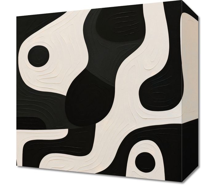 Obraz 30x30cm Kontrastowa Harmonia zdjęcie 1