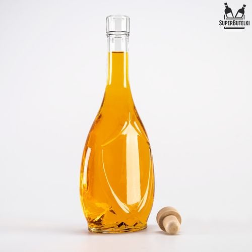 BUTELKA ICONA 500 ML NA NALEWKI SOK Z KORKIEM na Arena.pl