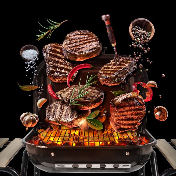 Grill Węglowy Ogrodowy EmaBend + Dmuchawa zdjęcie 5