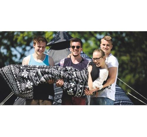 Śpiwór letni Easy Camp Pattern Tribal Black&White na Arena.pl