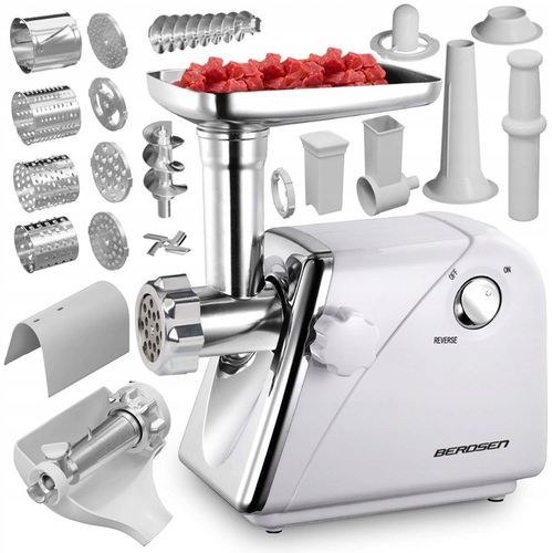 PROFESJONALNA MASZYNKA ELEKTRYCZNA DO MIELENIA MIĘSA Berdsen 550 - 1200W na Arena.pl