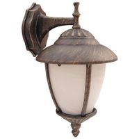 Ogrodowa LAMPA ścienna MADRID 8476 Rabalux zewnętrzna OPRAWA elewacyjna KINKIET retro outdoor złoto antyczne
